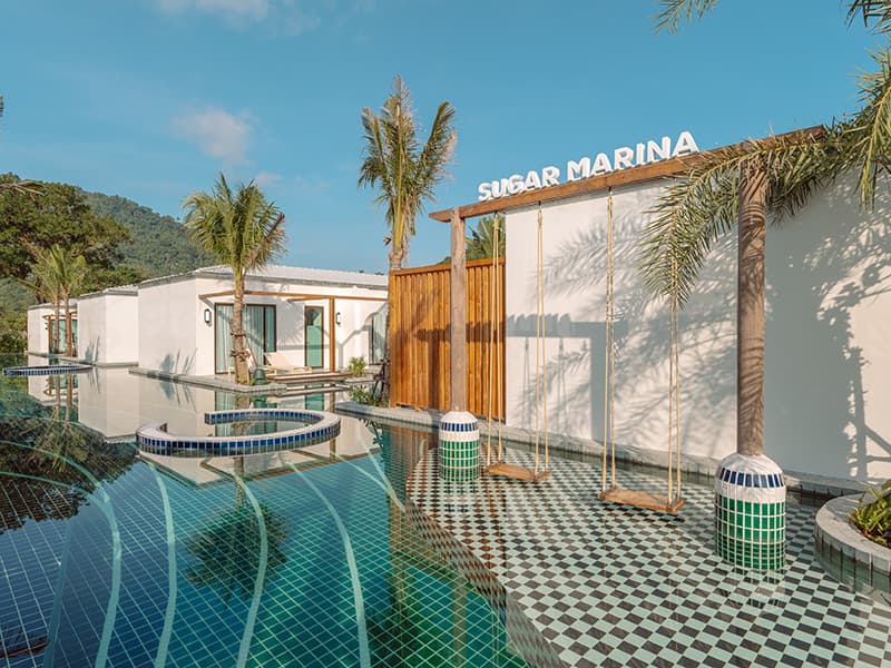 ชูการ์ มารีนา รีสอร์ท -ลากูน- วิลลาส์, หาดในยาง