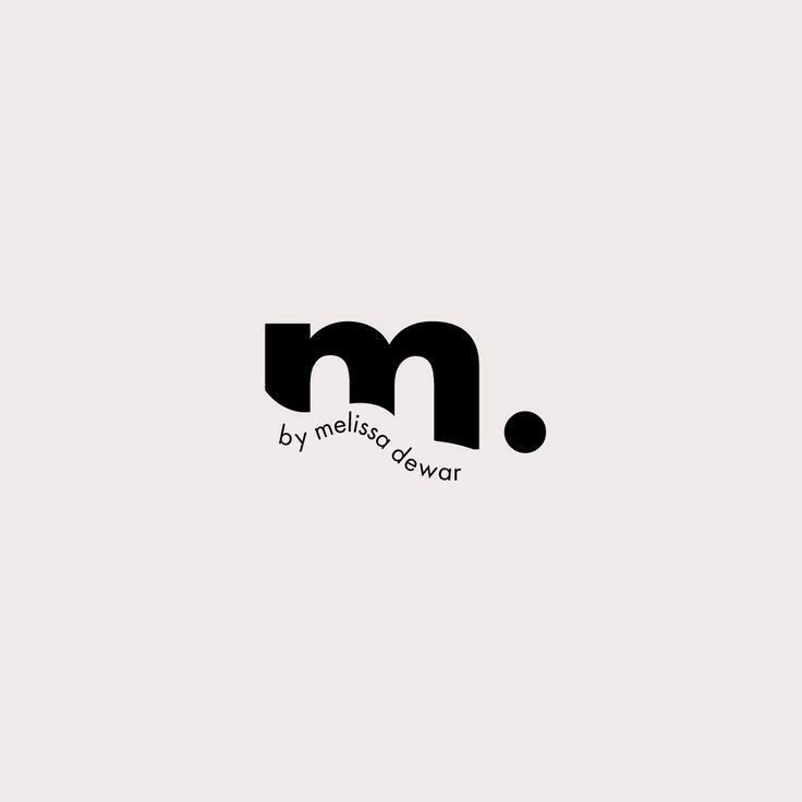 Thiết kế logo M. by Melissa Dewar, dịch vụ thiết kế logo chuyên nghiệp, giá thiết kế logo freelancer.