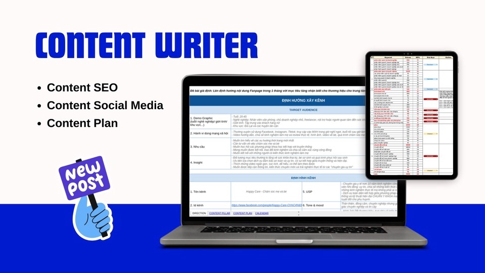 Tuyển dụng content writer freelance viết content SEO cho website, bài viết chuẩn SEO, dịch vụ viết content chuyên nghiệp.