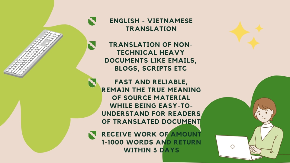 Dịch thuật - Dịch thuật Anh - Việt (văn bản thông thường) - 3