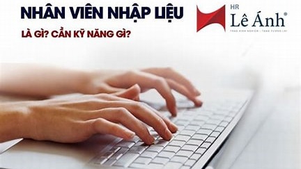 Nhân viên nhập liệu đánh máy: tuyển dụng freelancer, gõ văn bản, data entry tại nhà