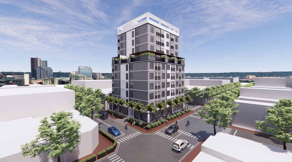 Thiết kế mô hình 3D - I will design, render 3d architectural exterior, interior , commercial building rendering - 4