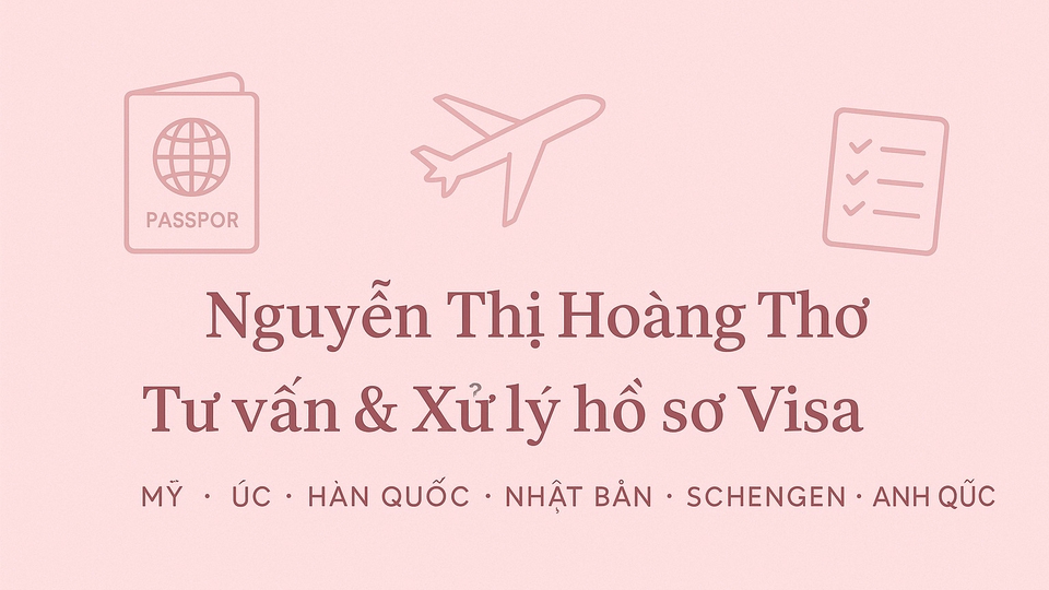 Các lĩnh vực khác - Visa du lịch, thăm thân, công tác - 1