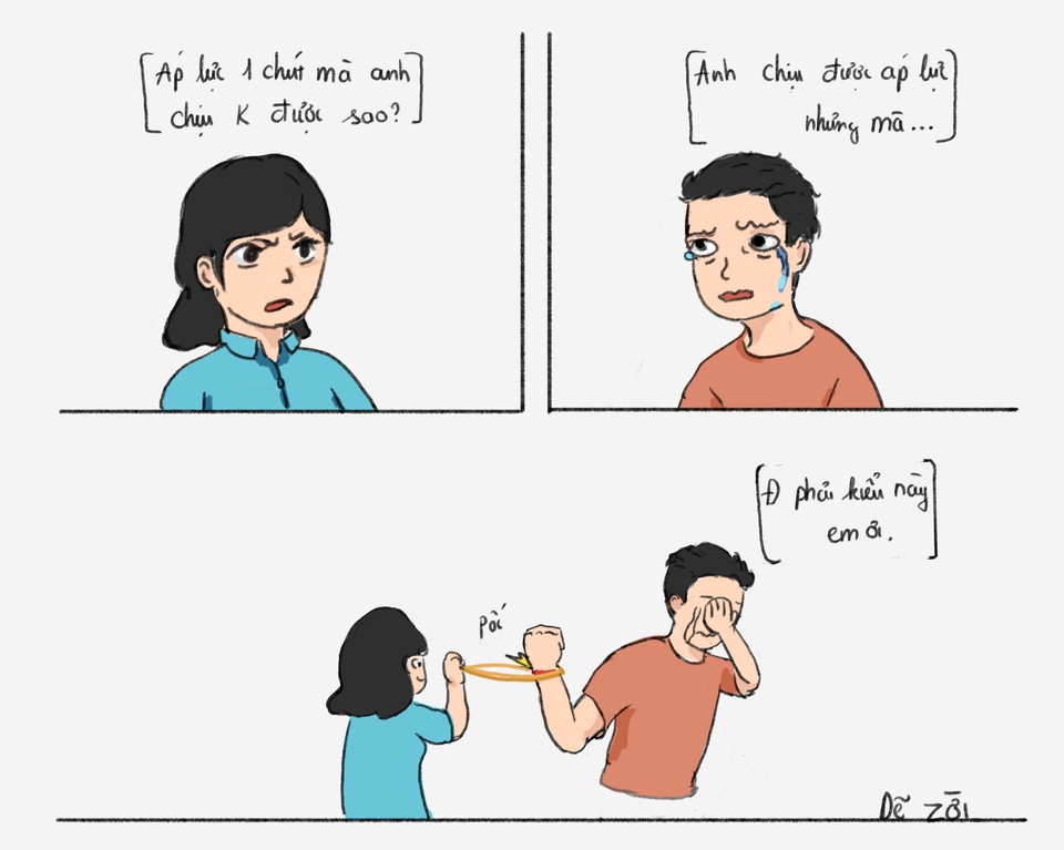 Vẽ minh họa - Vẽ comic strip ngắn - 2
