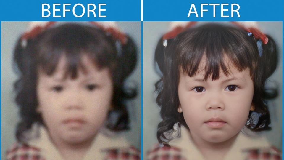 Photoshop - Phục hồi ảnh cũ - 2