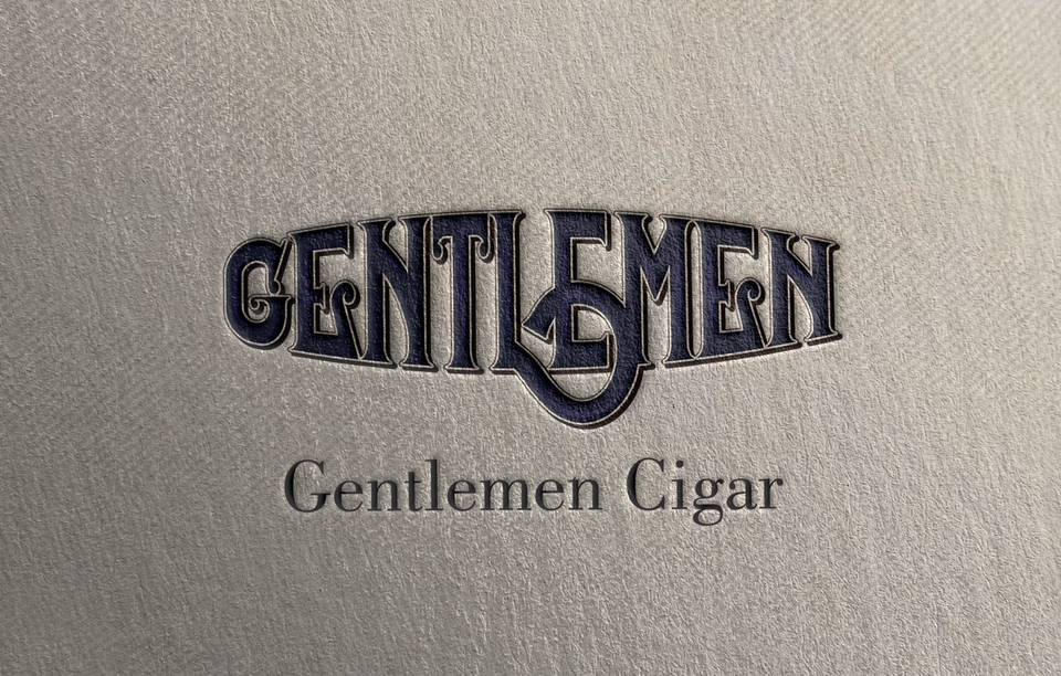 Thiết kế logo Gentlemen Cigar - dịch vụ thiết kế logo chuyên nghiệp