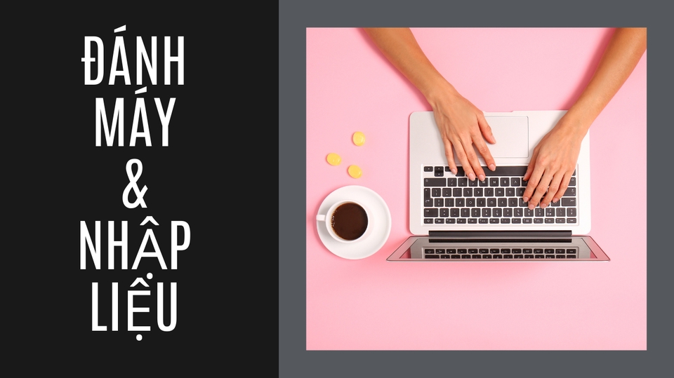 Đánh máy và nhập liệu - Đánh máy , nhập dữ liệu - 2