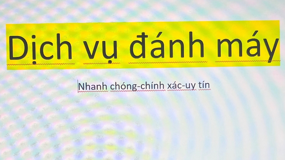 Dịch vụ đánh máy nhanh chóng chính xác, tuyển freelancer nhập liệu, gõ văn bản tại nhà