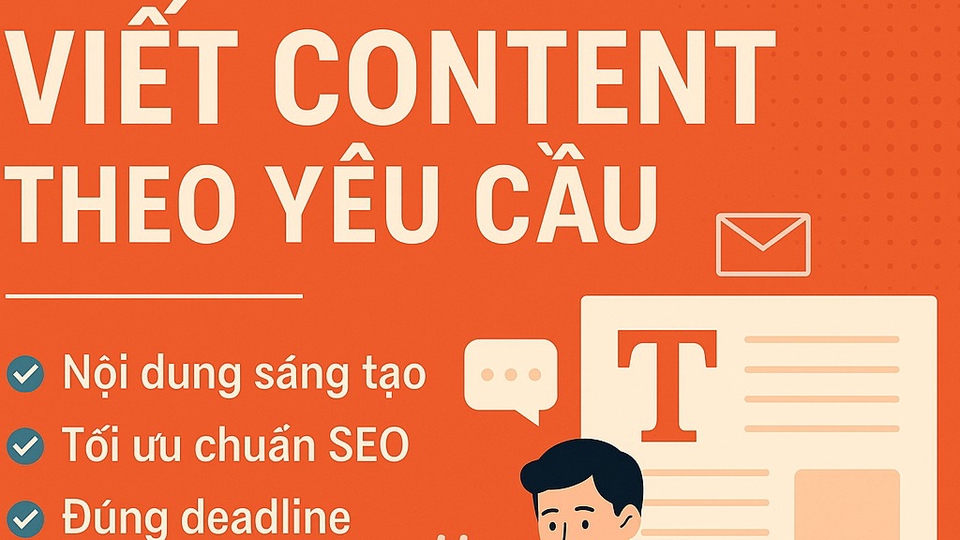 Tuyển dụng content writer freelance: Viết bài content chất lượng cao, tối ưu SEO, đảm bảo deadline.