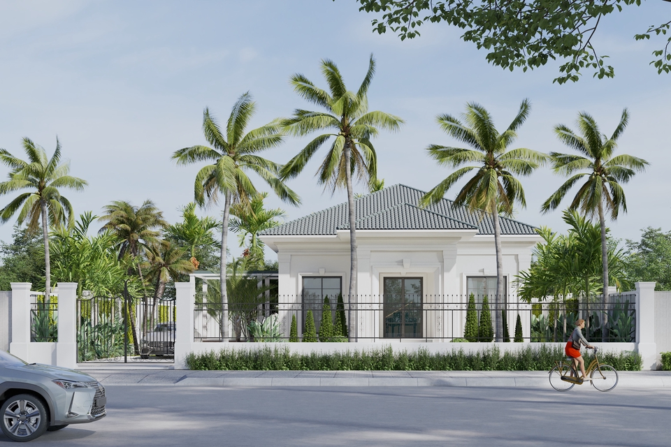 Vẽ phối cảnh - Thiết kế 3d kiến trúc - 4