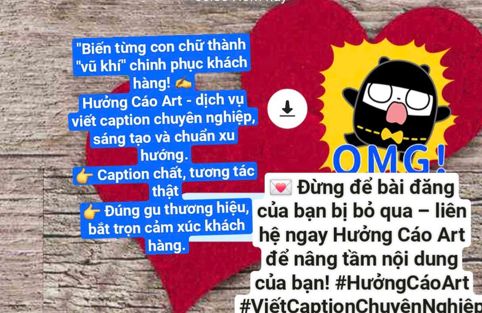 Viết caption - thơ, văn caption đẩy độ hot cho bài đăng hoặc quảng cáo - 3