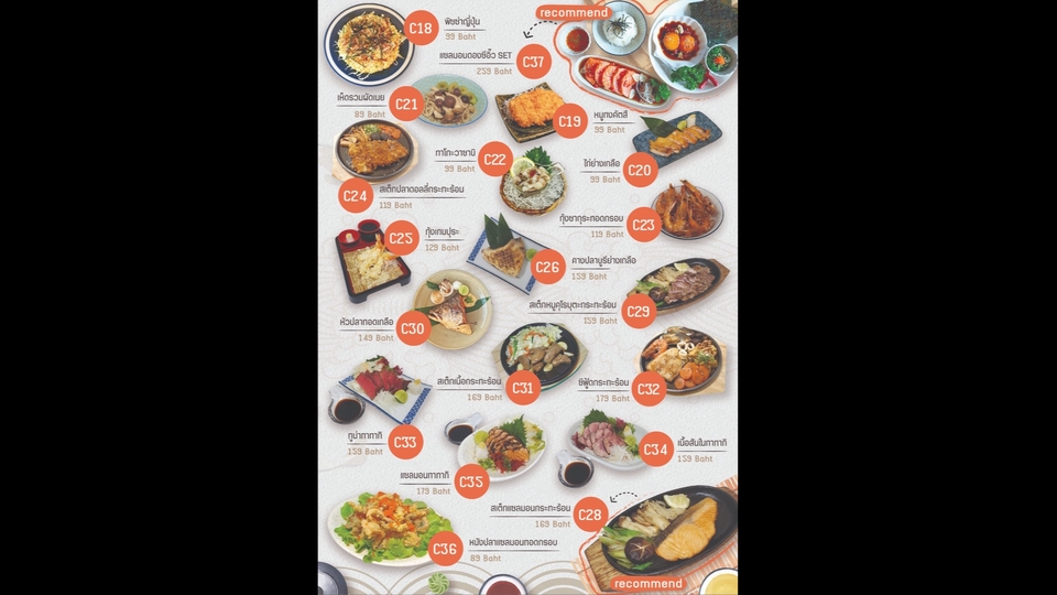 สื่อสิ่งพิมพ์และนามบัตร - MENU DESIGN ออกแบบมนูอาหาร - 17