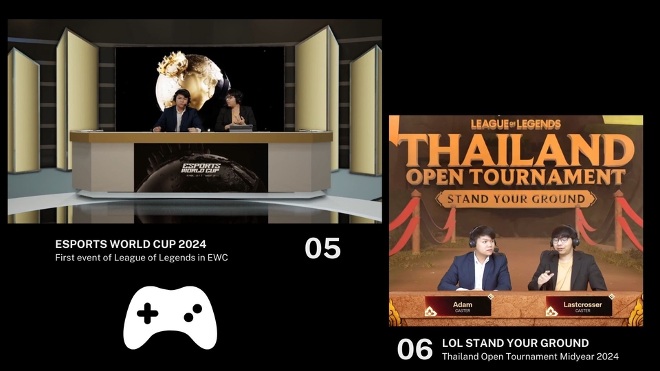 อื่นๆ - Shoutcaster / นักพากย์เกมหรือบรรยายเกมมืออาชีพ - 7