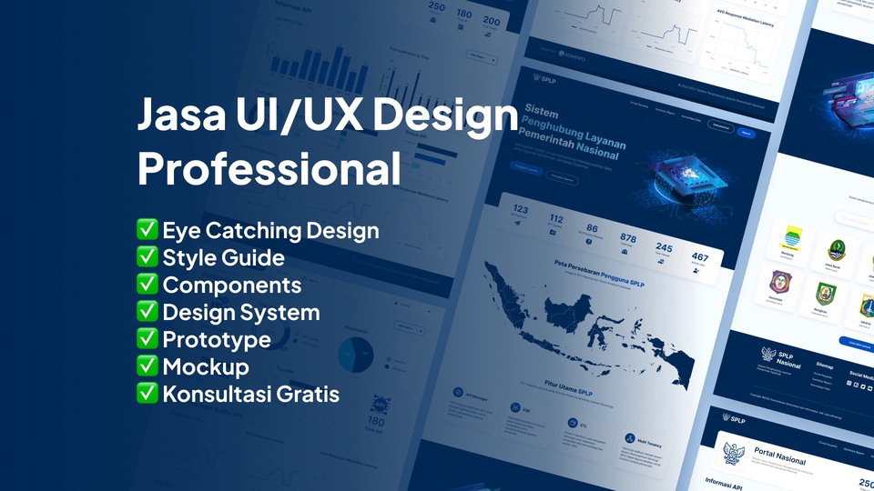 UI & UX Design - UI/UX Design Professional - Style Guide, Components, Design System, Prototype, Mockup - 1