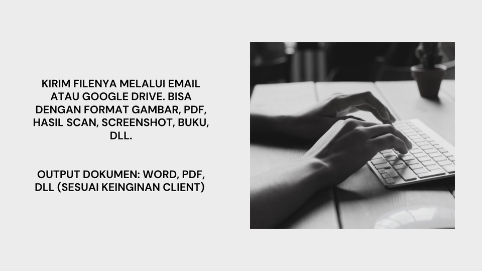 Pengetikan Umum - Jasa Ketik Cepat Bahasa Indonesia & Inggris - 1 Hari Selesai! - 2