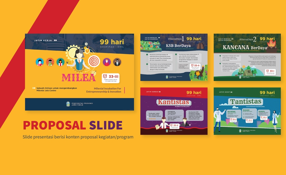 Presentasi - Desain Materi Presentasi/PPT Milenial dan Kekinian - 7