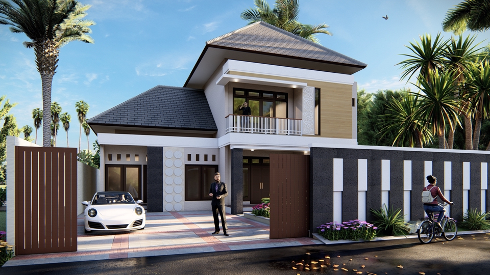 3D & Perspektif - SELAMAT DATANG, KAMI MENYEDIAKAN JASA DESAIN 2D/3D RUMAH TINGGAL, TOKO, RUKO, OFFICE DALAM 1 MINGGU - 9