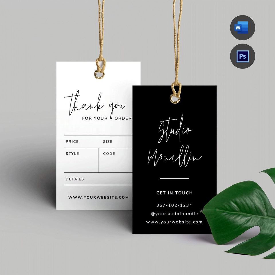 Digital Printing - Sticker/ Label Makanan / Hangtag / Kalender - 3
