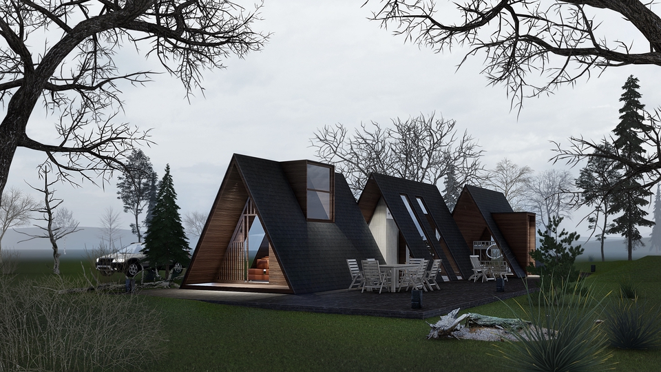 3D Perspective - รับทำภาพ 3D Perspective / ปั้นโมเดล 3D / Exterior, Interior โดยสถาปนิก - 8