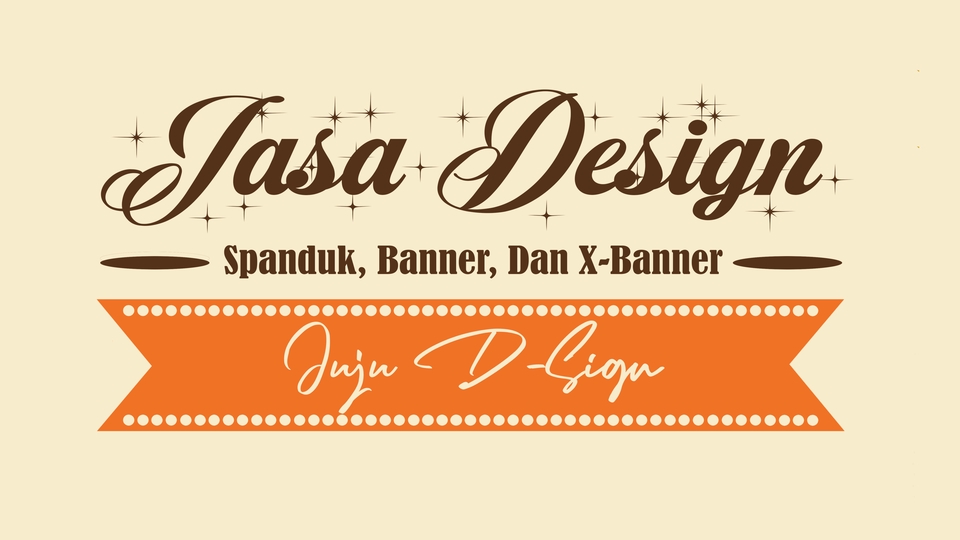 Banner Online - Jasa Design Gambar Banner, X-Banner, Dan Spanduk - 1