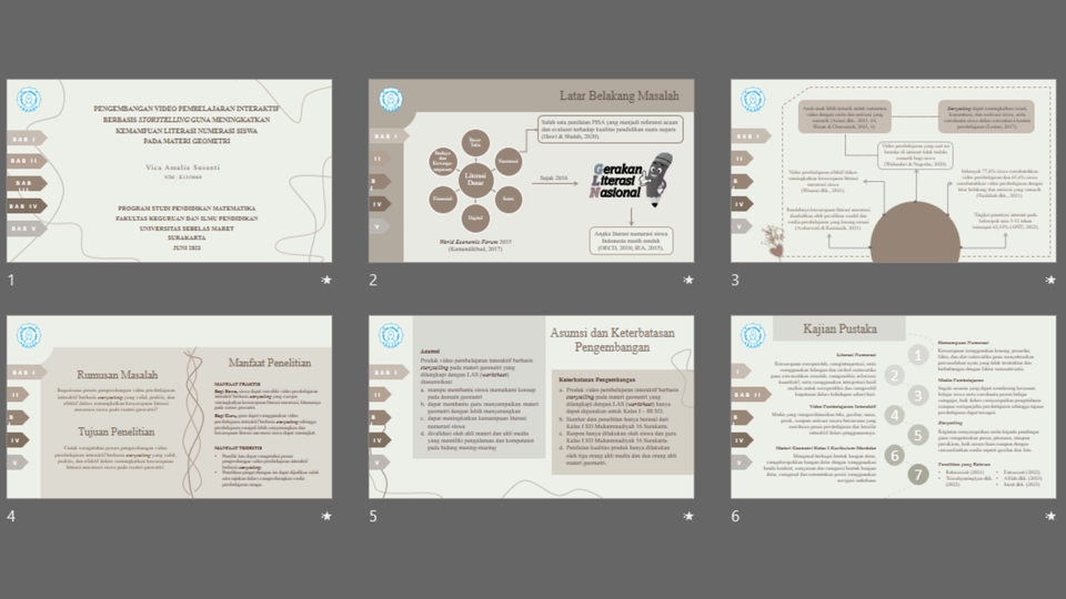 Presentasi - Desain Presentasi Menarik Morph Animated (SIDANG/TUGAS AKHIR/SEMINAR/PROCEEDING/PEMASARAN, dsb.) - 4