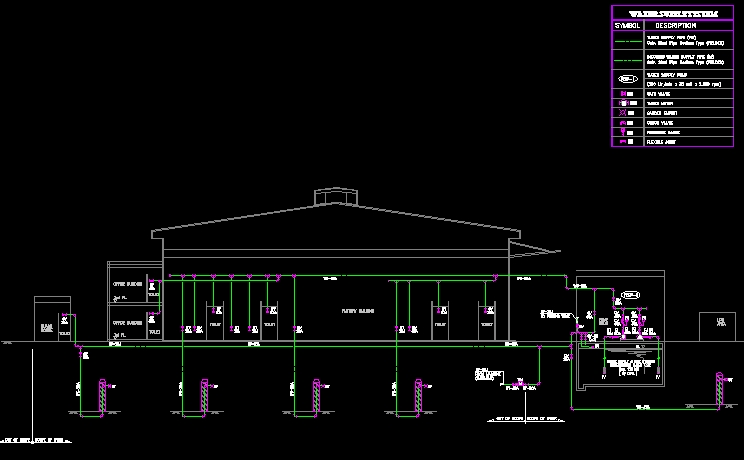 CAD Drawing - Mechanical & Electrical Desain Gambar 2D MEP M.E - 12