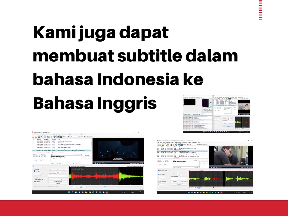 Subtitle - Pembuatan / Edit Subtitle Video (ENGLISH - BAHASA INDONESIA) - 2