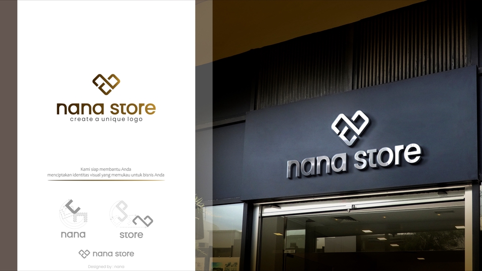 Logo - Desain Logo Bisnis, Perusahaan, Toko Online, Restoran, Makanan, Website, Startup, Fashion, dll - 1