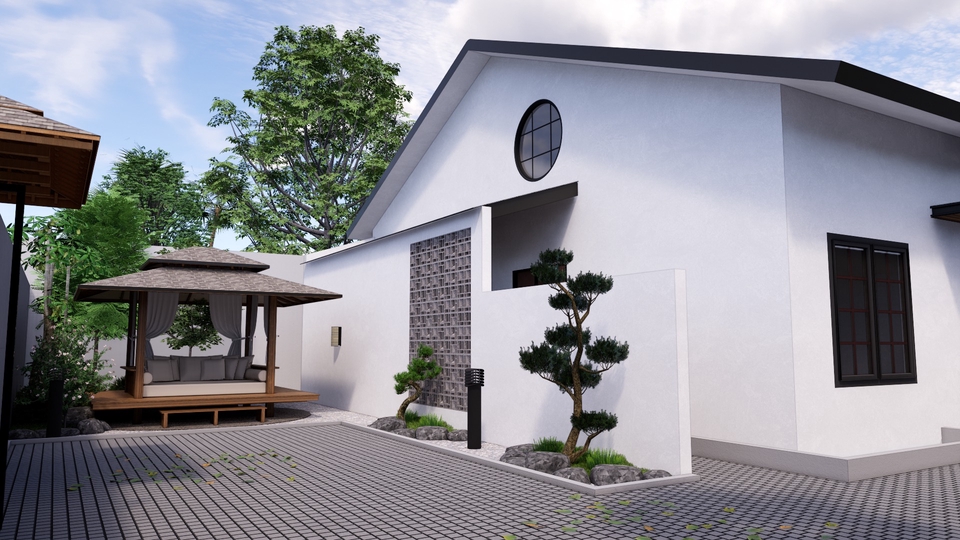 Berbagai Jasa Desain 3D Eksterior (Exterior) - JASA DESAIN 3D RENDERING BANGUNAN INTERIOR & EXTERIOR 