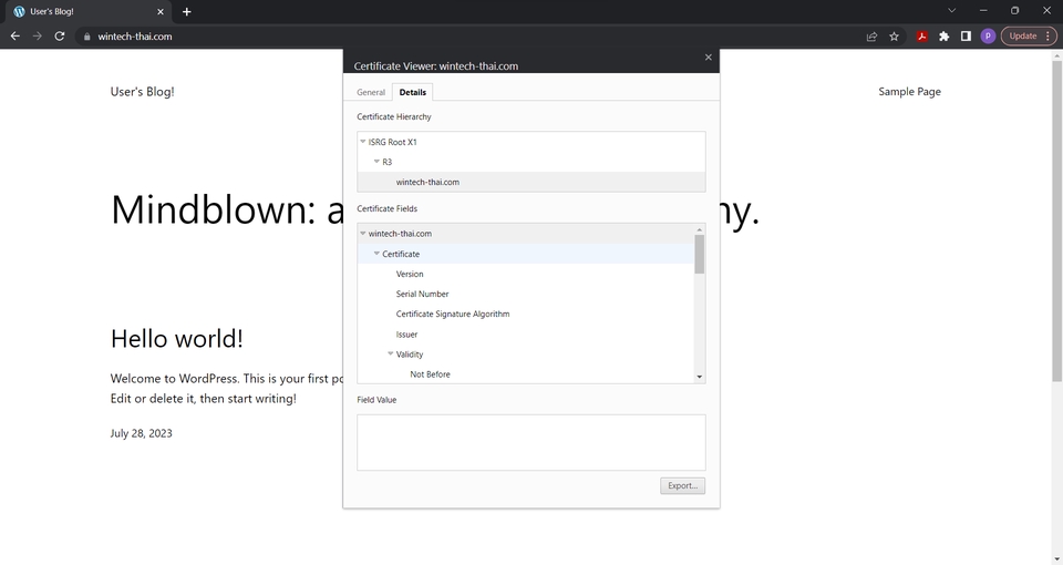 Wordpress - ติดตั้งโปรแกรม Wordpress บนเครื่อง server ของลูกค้า - 7