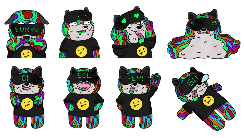 ออกแบบ LINE Sticker - รับออกแบบ Sticker Line สัตว์ สิ่งของโดยเฉพาะค่า - 12