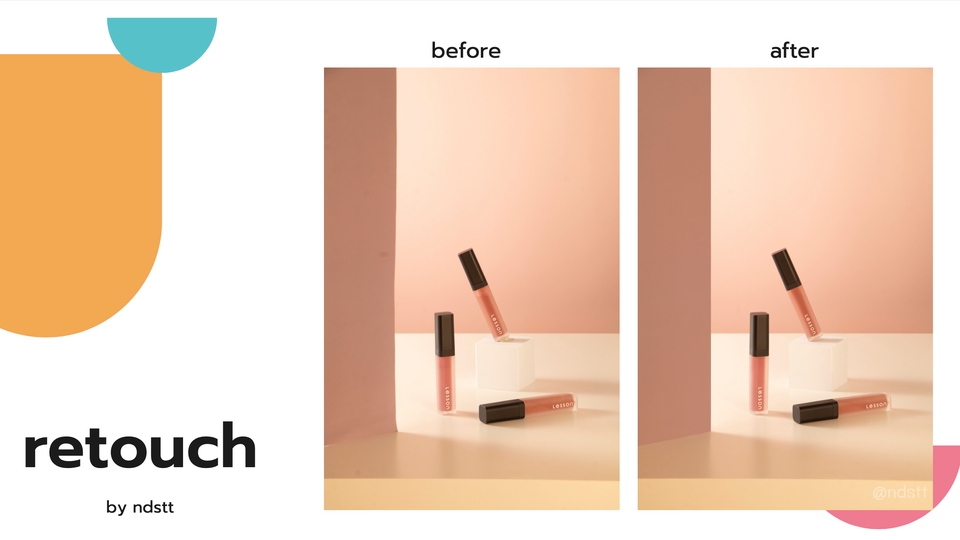 รับรีทัชภาพ แต่งภาพสินค้า ปรับแสงสี ปรับสี ปรับความคมชัด before after
