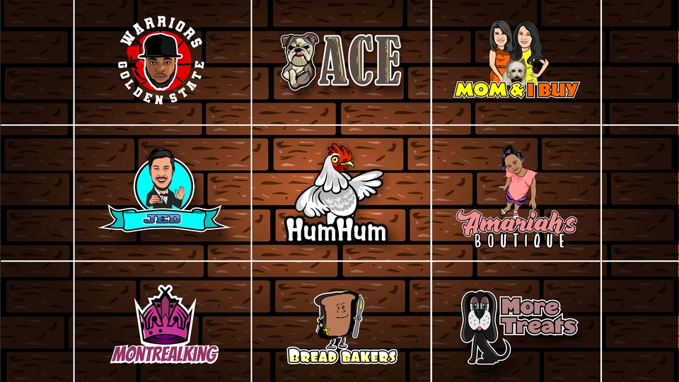 Logo - Logo Maskot untuk produk/usaha, Proses pengerjaan 1 hari - 1