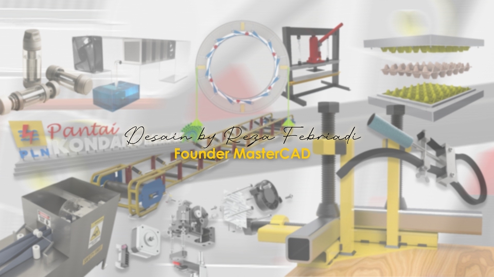 Jasa 3D Modeling Produk Teknik & Mekanikal