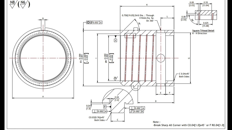 CAD Drawing - Jasa Drawing 2D (Autocad) - Mechanical / Manufactur - 1