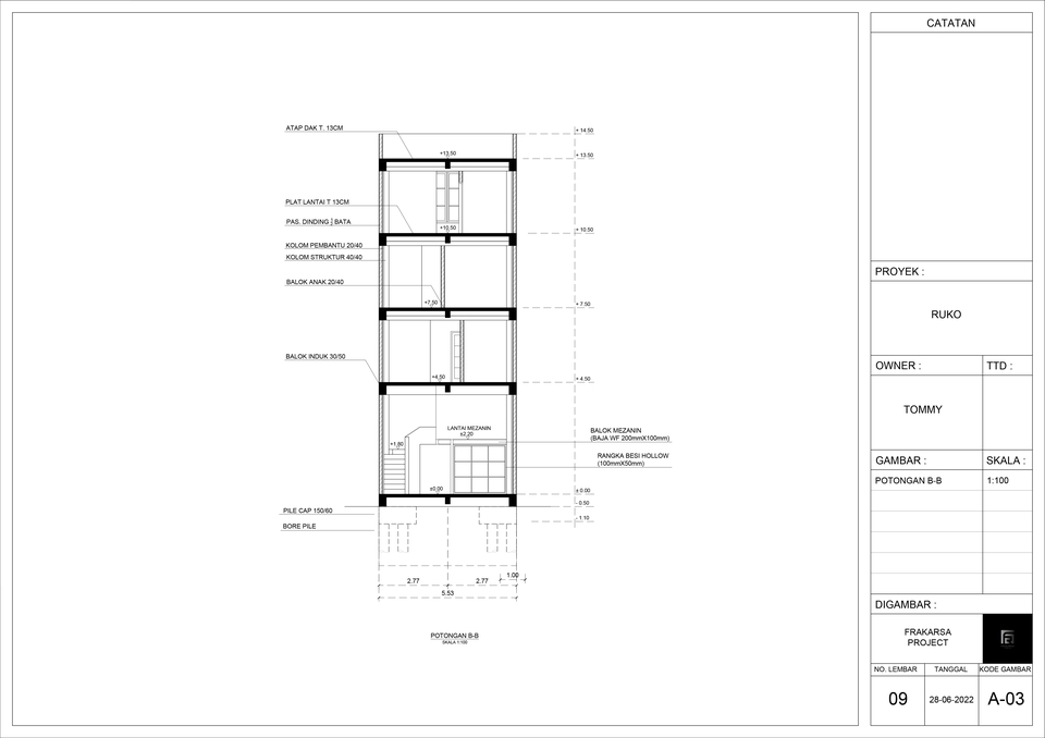 3D & Perspektif - DESAIN ARSITEKTUR LENGKAP GAMBAR KERJA - 16