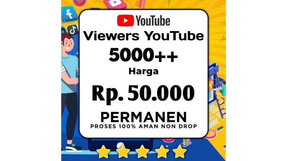 Jasa Tambah Followers dan Likes Sosial Media Permanen - Jasa Penambah View YouTube dan View Tayang YouTube Permanen