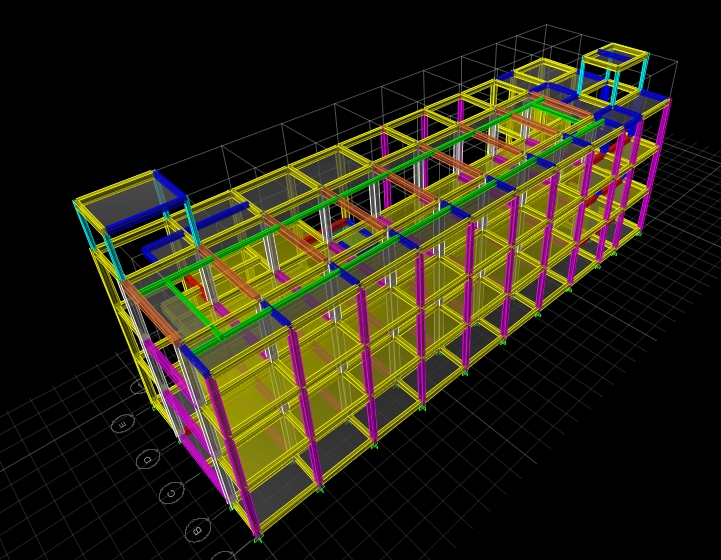 CAD Drawing - Perencanaan Struktur Banguan & Gambar kerja - 11