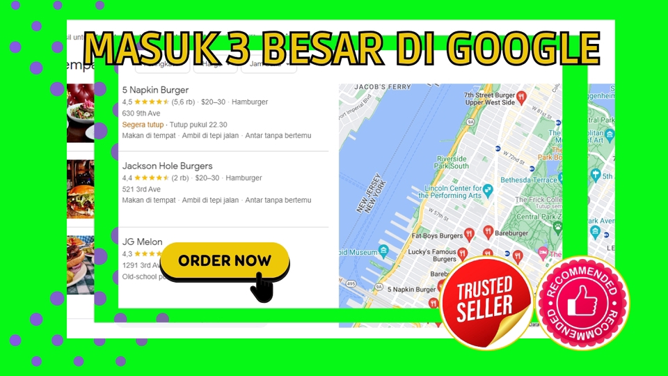 Dominasi pencarian lokal! Tingkatkan peringkat Google Bisnis Anda secara alami!