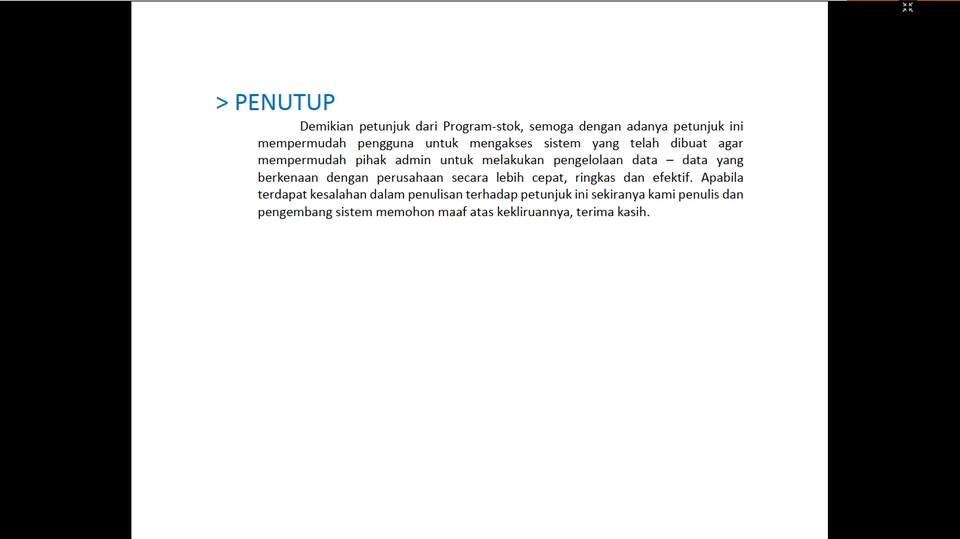 Aplikasi Desktop - Jasa Pembuatan Dokumentasi / Dokumen Panduan / Manual Book Software - 5