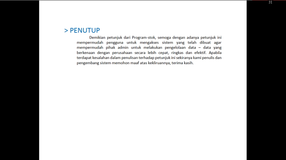 Aplikasi Desktop - Jasa Pembuatan Dokumentasi / Dokumen Panduan / User Manual Book Software  - 5