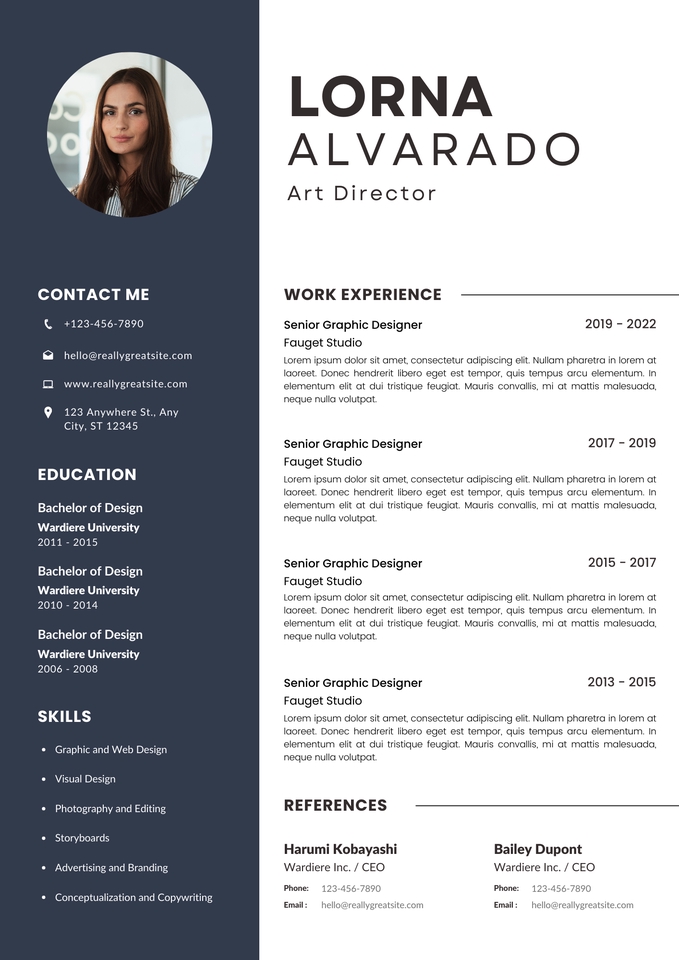 Portfolio & Resume - Upgrade CV (Portfolio & Resume) - 12 Jam Beres - 2