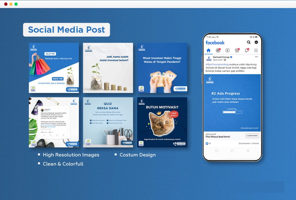 Jasa desain banner instagram, desain banner promosi instagram, banner promosi instagram, buat banner instagram, jasa pembuatan banner instagram, gambar promosi instagram.