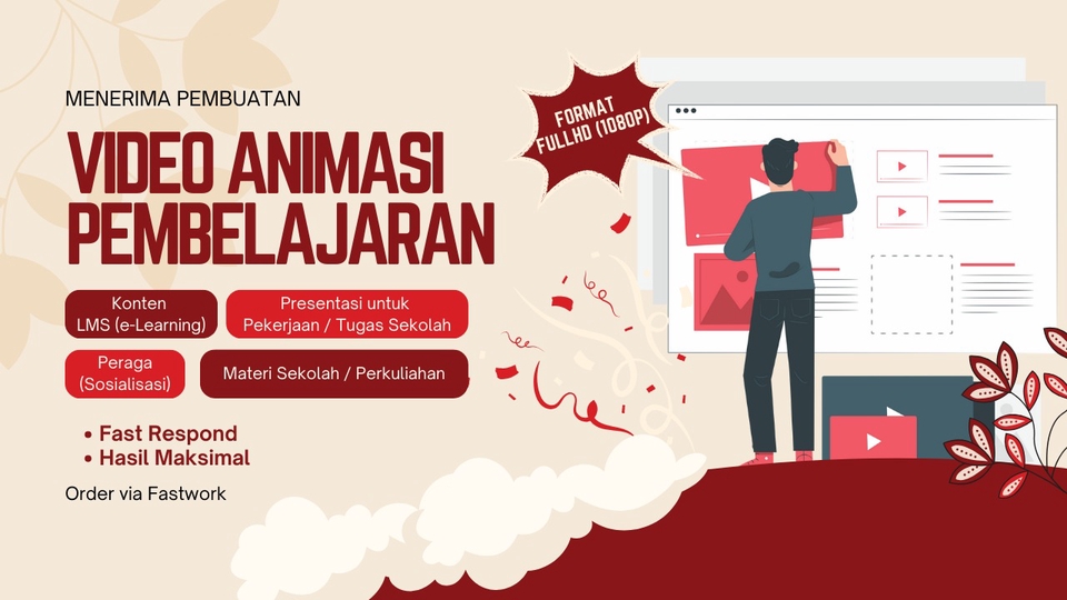 Jasa Pembuatan Motion Graphic & Animasi Explainer - Jasa Pembuatan Video Animasi Pembelajaran 