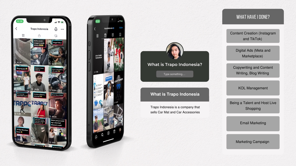 Digital Marketing - Handling Social Media yang meliputi pembuatan konten (grafik, audio, video), ads, live shopping - 9