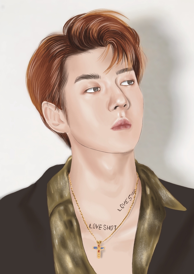 วาดแฟนอาร์ตศิลปินเกาหลี แฟนอาร์ตการ์ตูน รับวาดแฟนอาร์ต รับวาดภาพแฟนอาร์ต