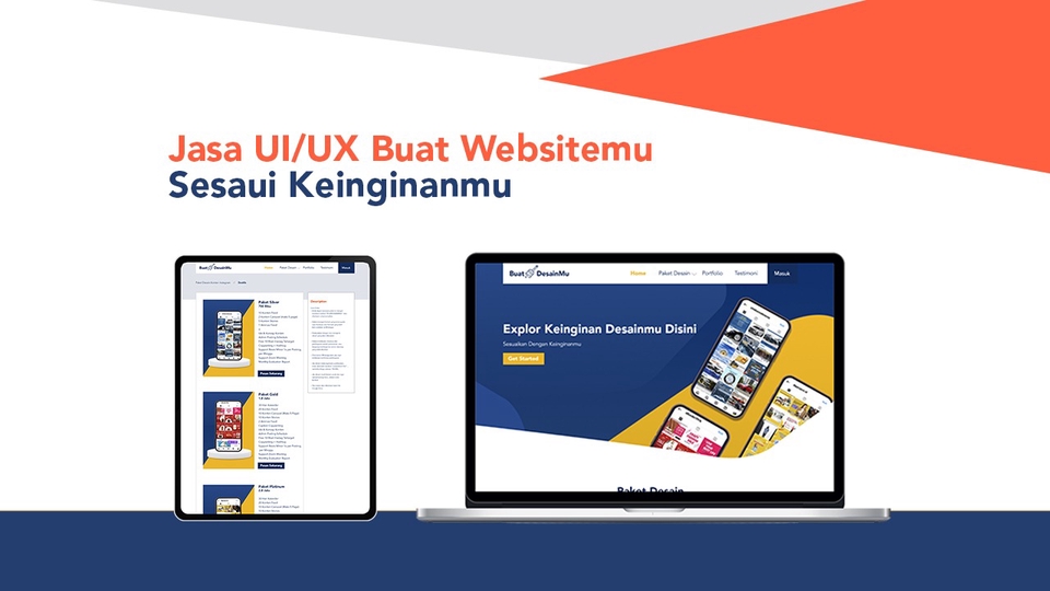 UI & UX Design -  Paket Jasa Desain UI/UX Web % App Mobile - 1