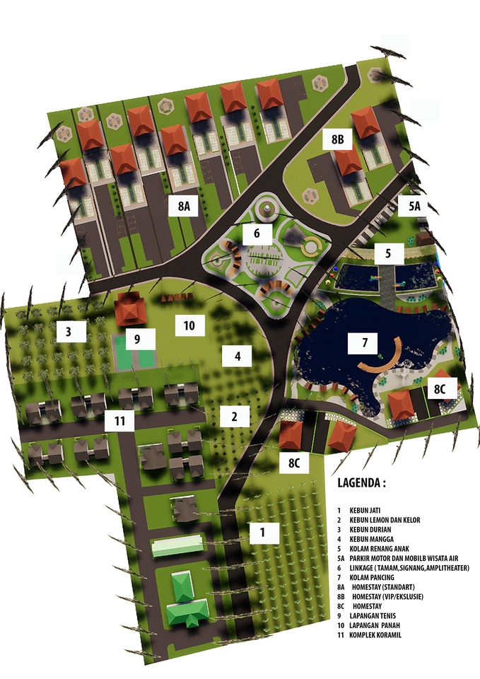 3D & Perspektif - Desain Arsitektural Eksterior - 22