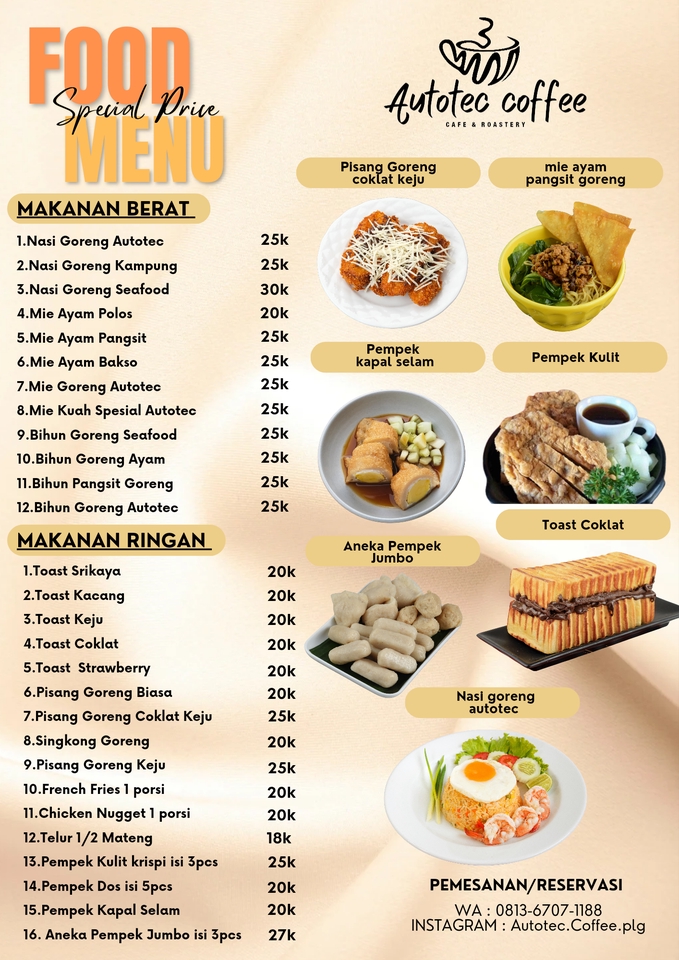 Jasa Lainnya - Desain Feed Media sosial, Desain Banner resto/UMKM, Desain menu Caffe/Resto - 6