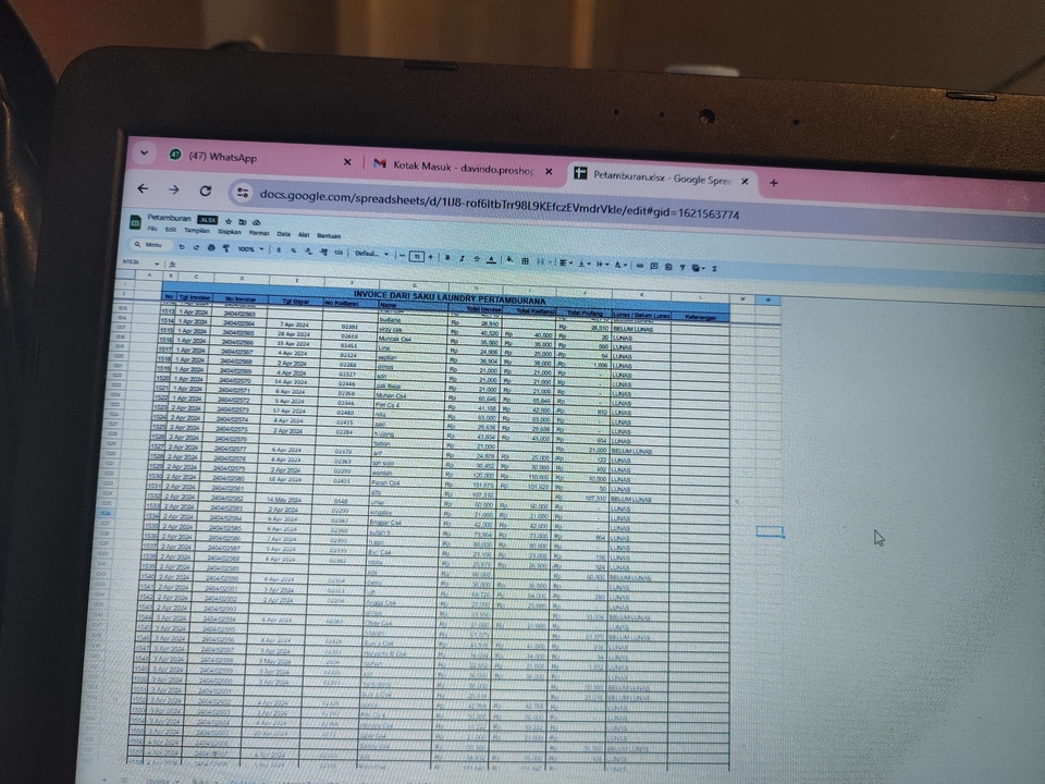 Jasa pengetikan online, ketik tugas sekolah, proposal, skripsi, dan dokumen dengan harga murah.